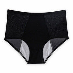 Absorbent Leak Proof Period Underwear High Waist Breathable Tummy Control 3 Layers