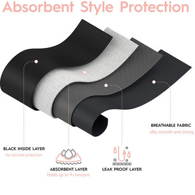 Boyshort Period Boxer Briefs Culotte Menstrual Bamboo Period Friendly Boxer Briefs