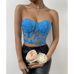 Transparent Tank Knitted Sexy Black Body Suit Female Breathable Sexy Lace Bra