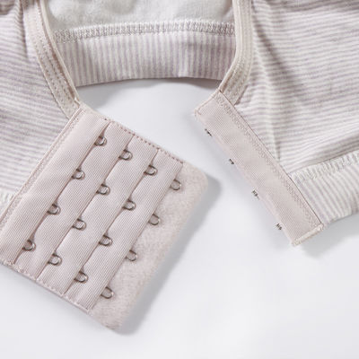 Cotton Breathable Pregnancy Nursing Bra Seamless Plain Dyed Big Pregnancy Sports Bra