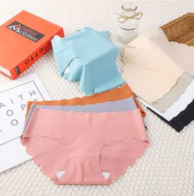 M-XXL Ice Silk Seamless Underwear One Piece Breathable Women Underwear