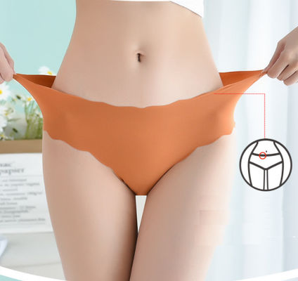 M-XXL Ice Silk Seamless Underwear One Piece Breathable Women Underwear