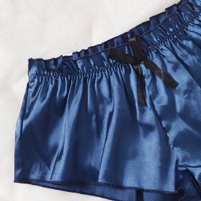 Mature Thin Sleepwear Silk Fabric Lace Bra Underwear Set Sexy Lingerie For Hot Girl